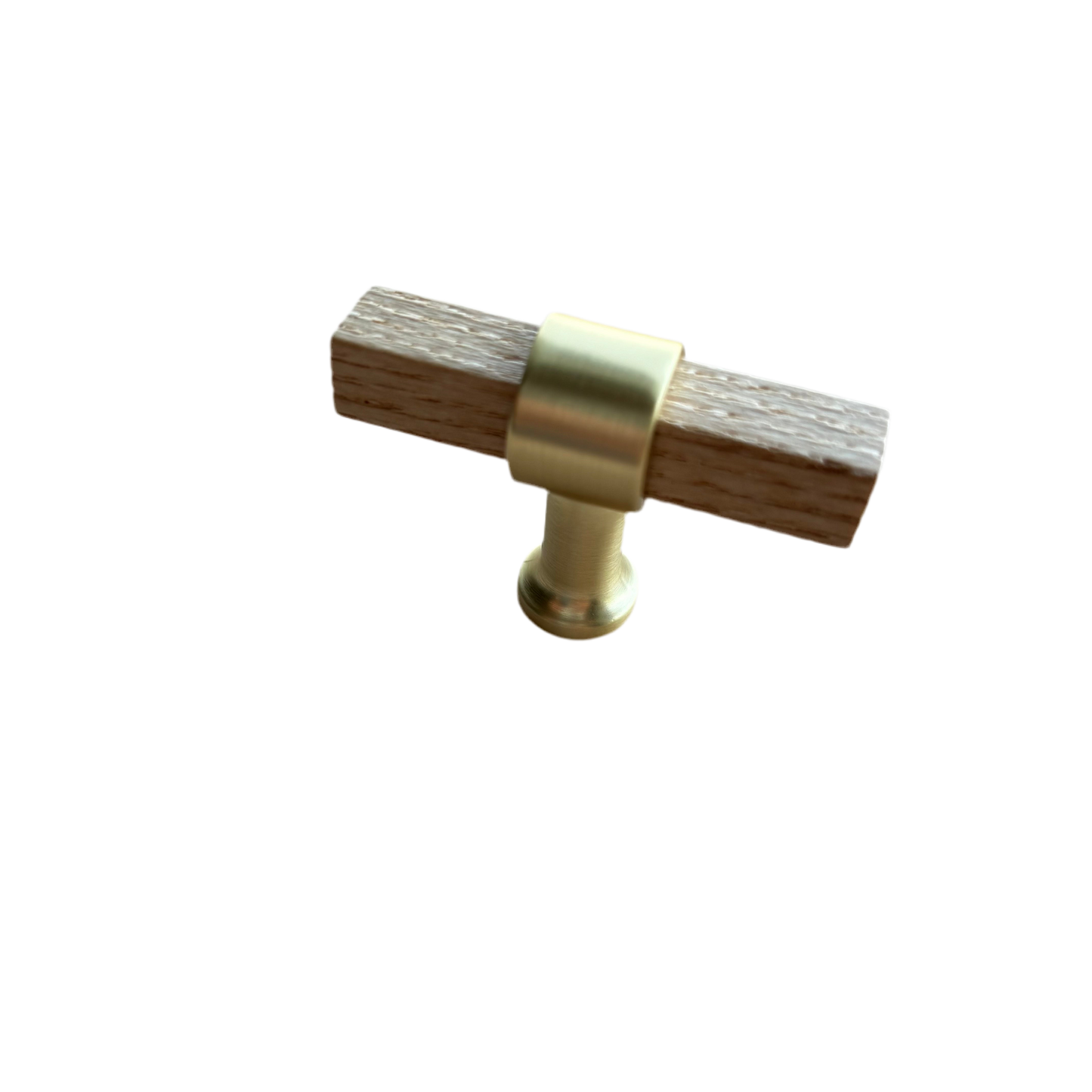 T-bar greb i ask og messing - Grebet