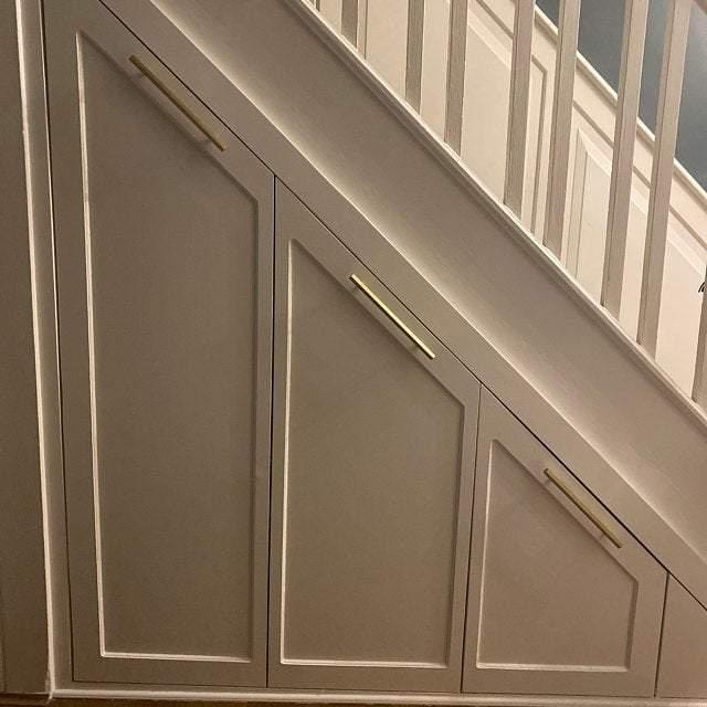 Relingsgreb i massiv messing (CC: 192 mm) - Grebet