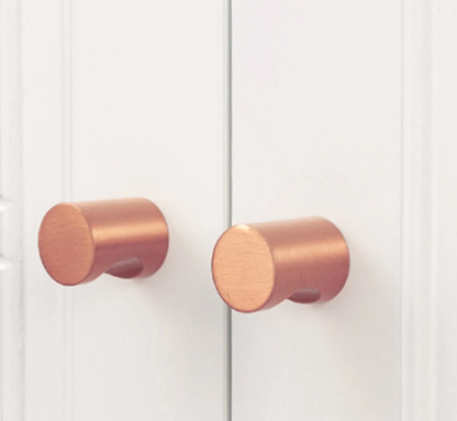 Roseguld møbelknop