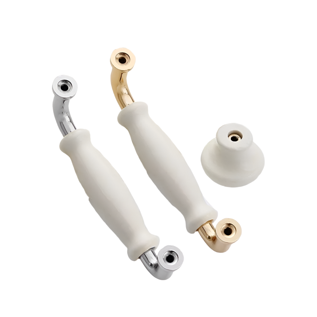 Gammeldags romantiske håndtag og møbelknopper