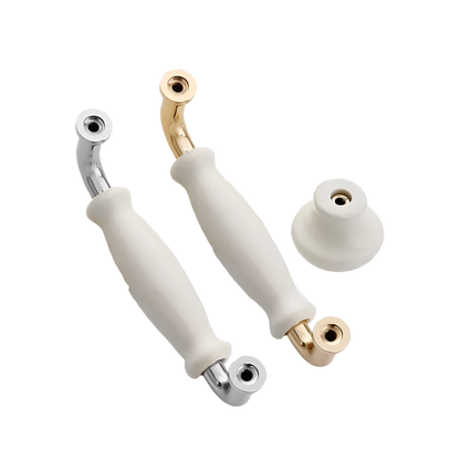 Gammeldags romantiske håndtag og møbelknopper