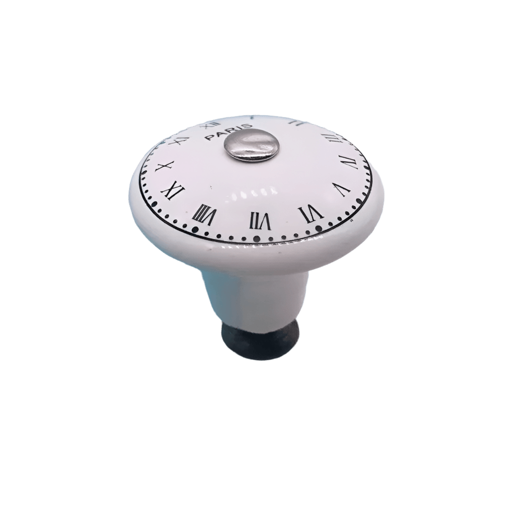 🤍 Paris porcelænsgreb (Ø: 38 mm)
