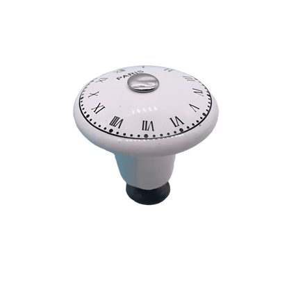 🤍 Paris porcelænsgreb (Ø: 38 mm)