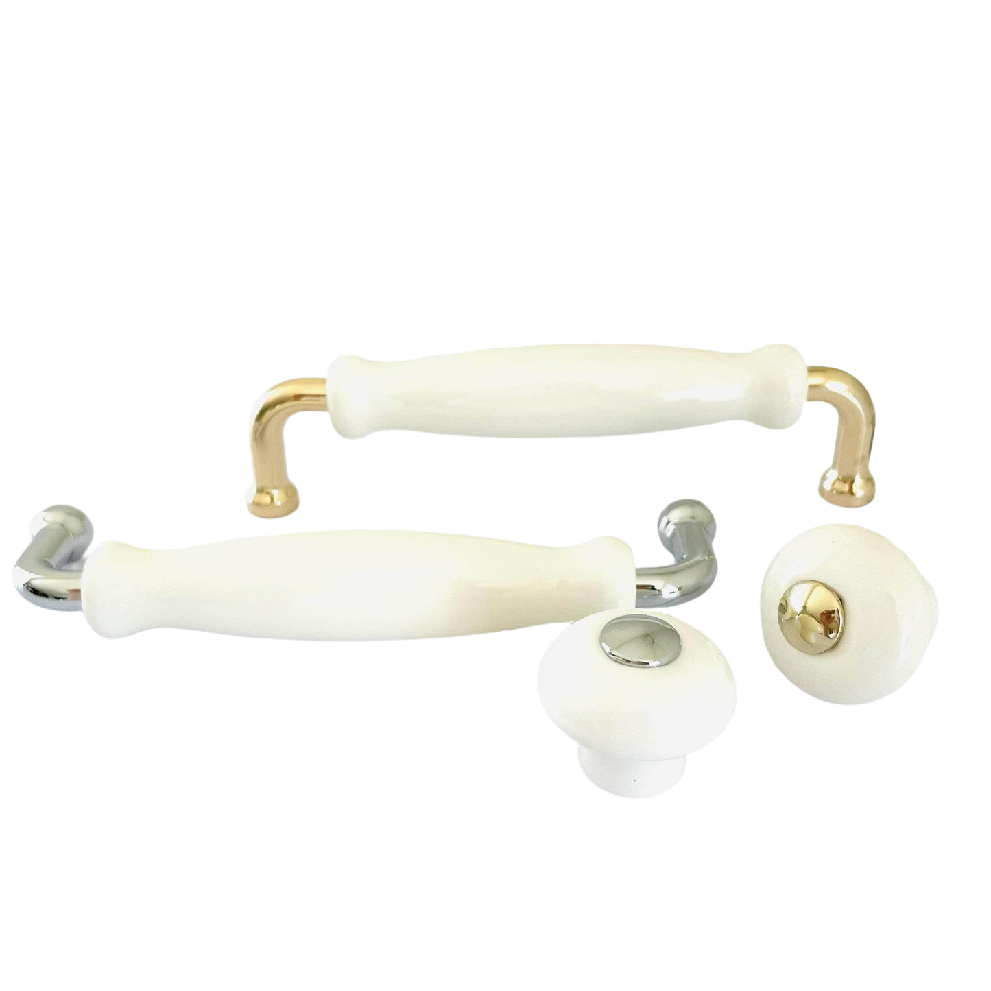 Gammeldags romantiske håndtag og møbelknopper