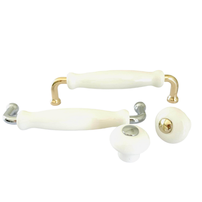 Gammeldags romantiske håndtag og møbelknopper