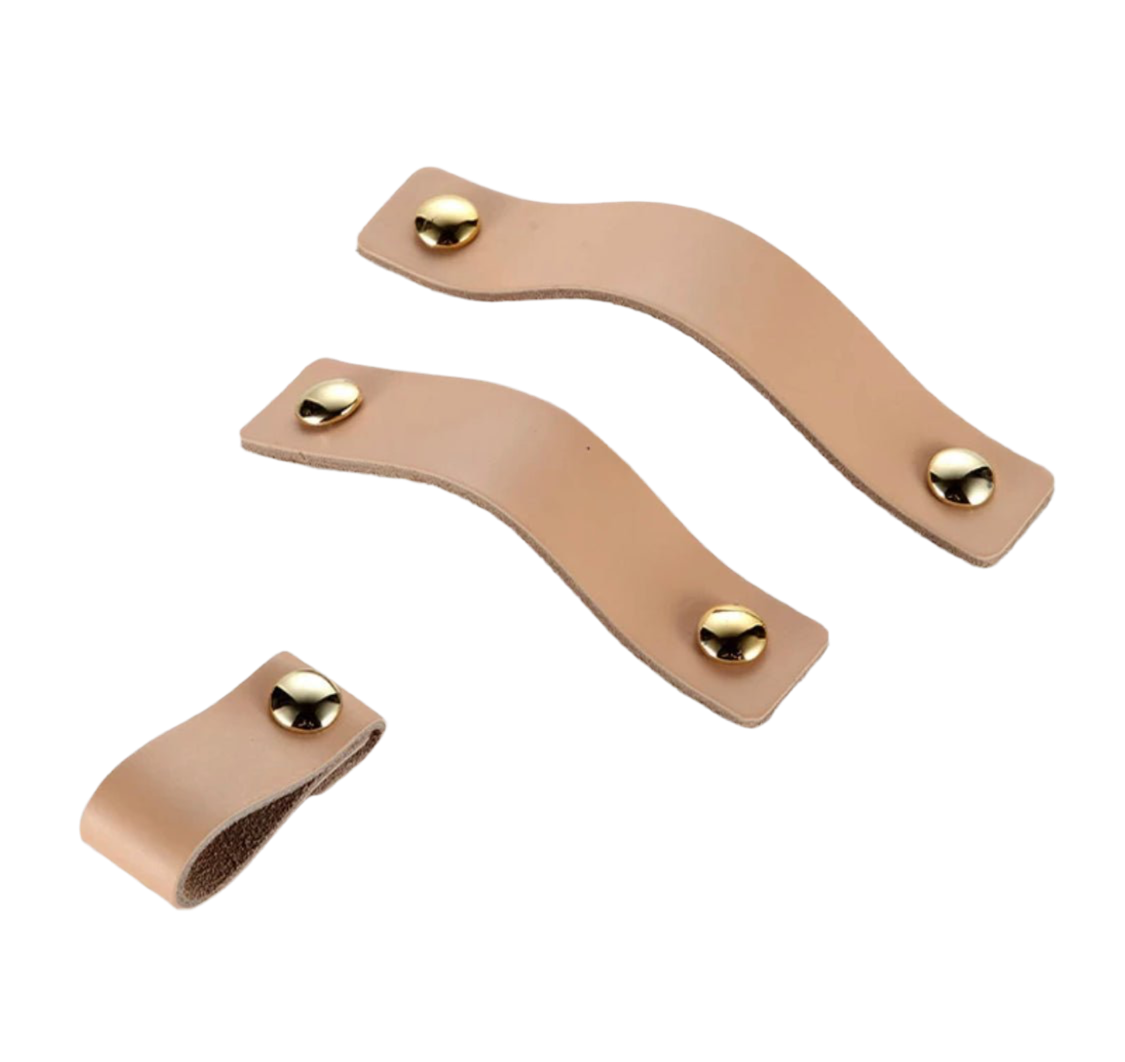 Læder håndtag og greb