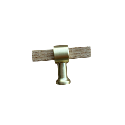 T-bar greb i ask og messing