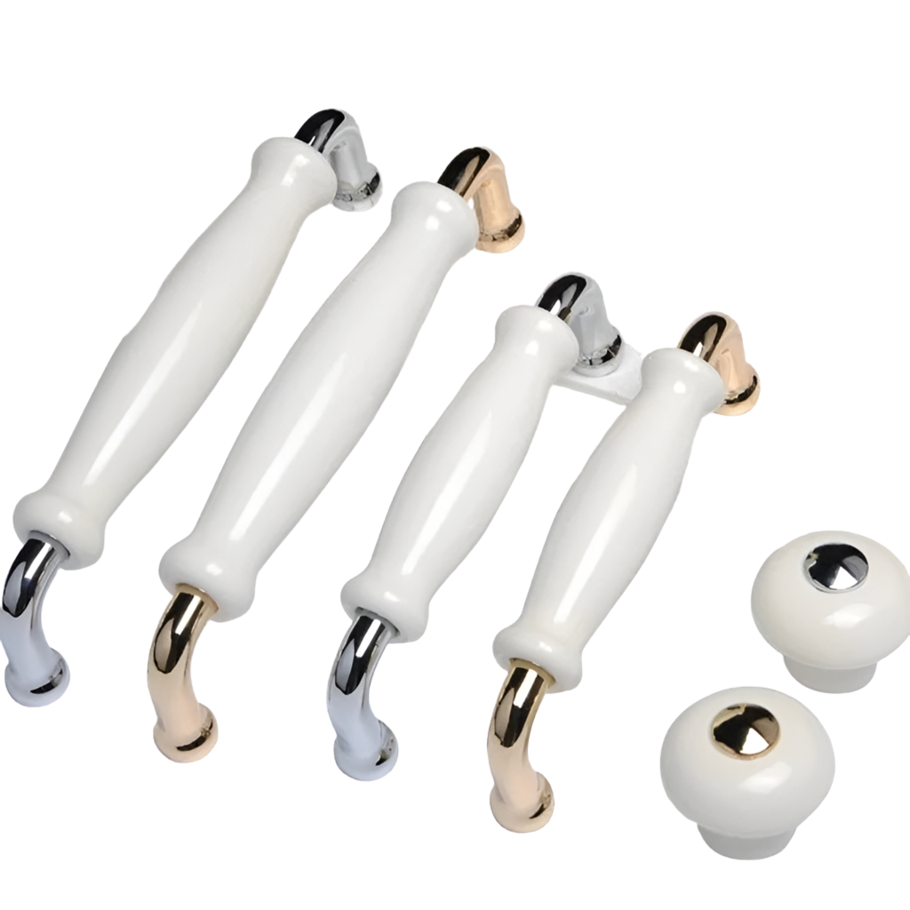 Gammeldags romantiske håndtag og møbelknopper