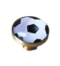 Fodbold møbelknop i messing (Ø: 32 mm)