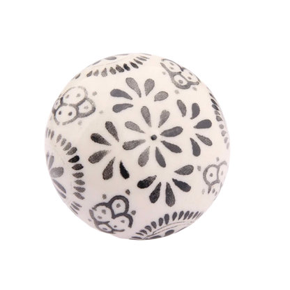 Keramik møbelknop (Ø: 39 mm)