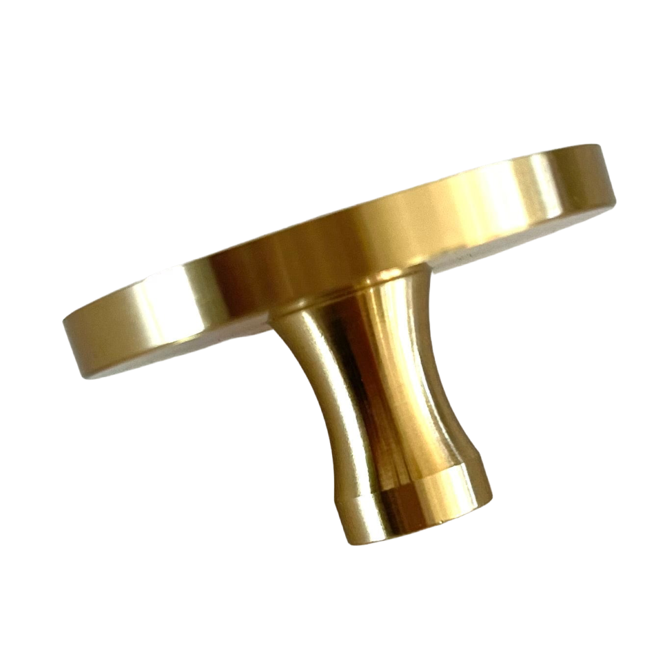 Børstet messing (Ø: 42 mm)