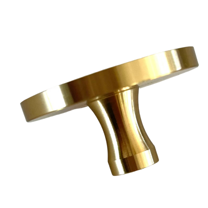 Børstet messing (Ø: 42 mm)