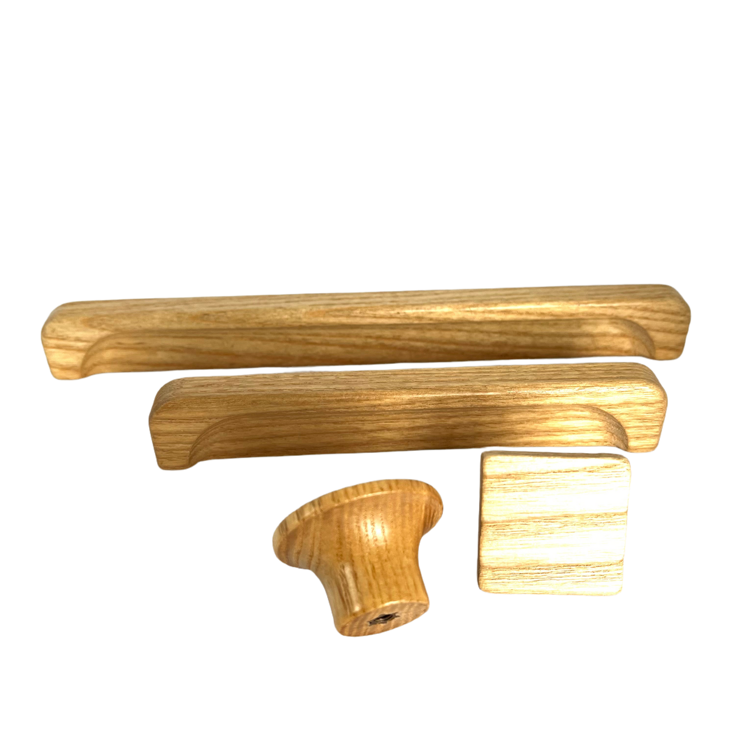 Greb og møbelknopper i ask