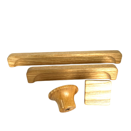 Greb og møbelknopper i ask