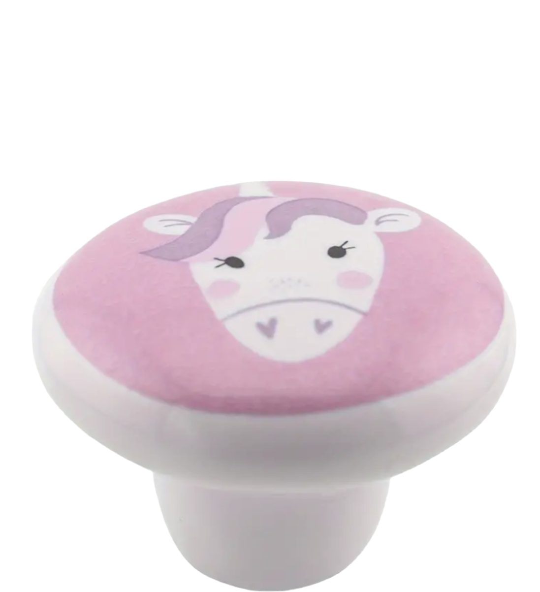 Enhjørning keramik greb (Ø: 37 mm) Sidste chance