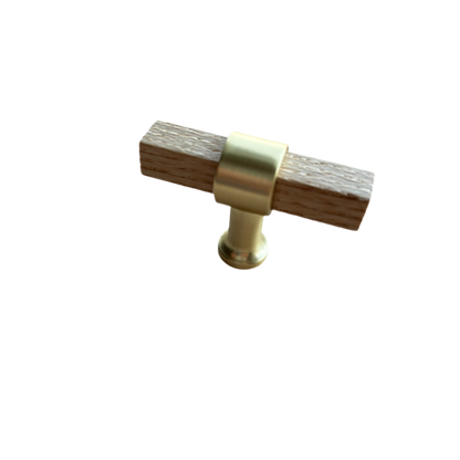 T-bar greb i ask og messing