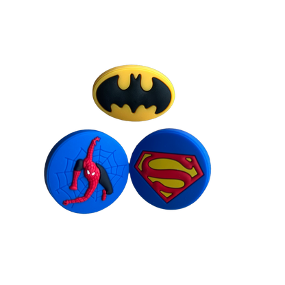 Batman, Spiderman, Superman - møbelknopper