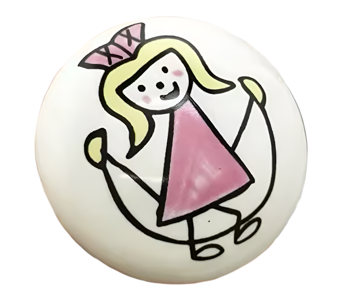 Møbelknop greb til børneværelse (Ø: 38 mm) Flere motiver