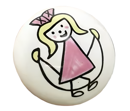 Møbelknop greb til børneværelse (Ø: 38 mm) Flere motiver