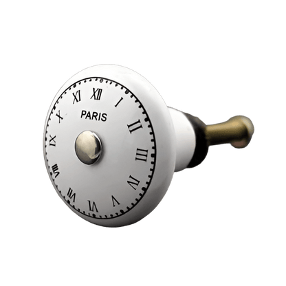 🤍 Paris porcelænsgreb (Ø: 38 mm)