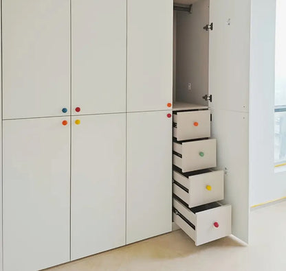 Farverige runde møbelknopper (mange farver tilgængelige)