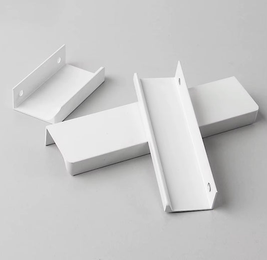 Hvide profilgreb, Edge White (CC: 128 mm) - Grebet