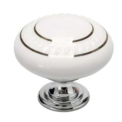 🤍 Porcelænsgreb (Ø: 35 mm)