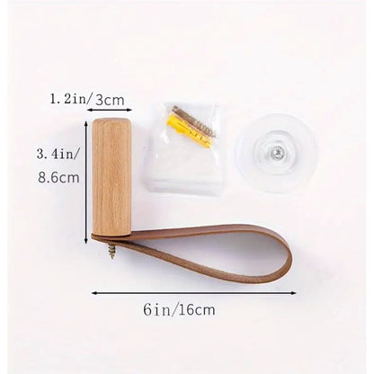 Knager i træ og kunstlæder