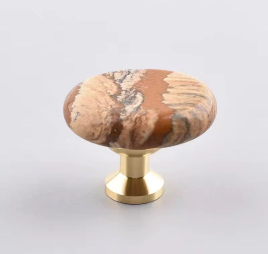 Eksklusivt krystalgreb – specialfremstillet med messing hardware