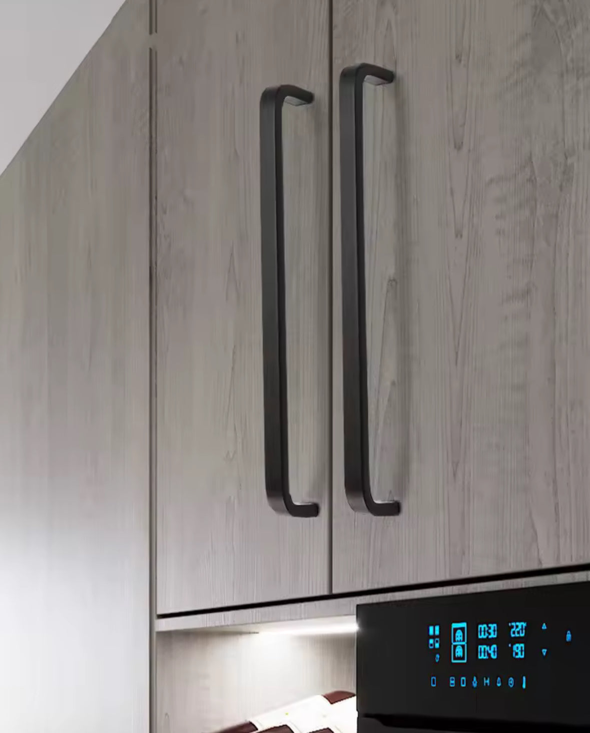 Matsorte greb med bløde hjørner