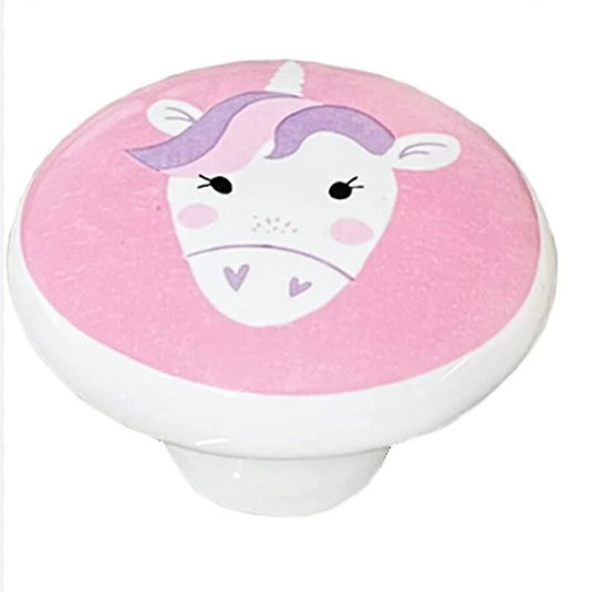 Enhjørning keramik greb (Ø: 37 mm) Sidste chance