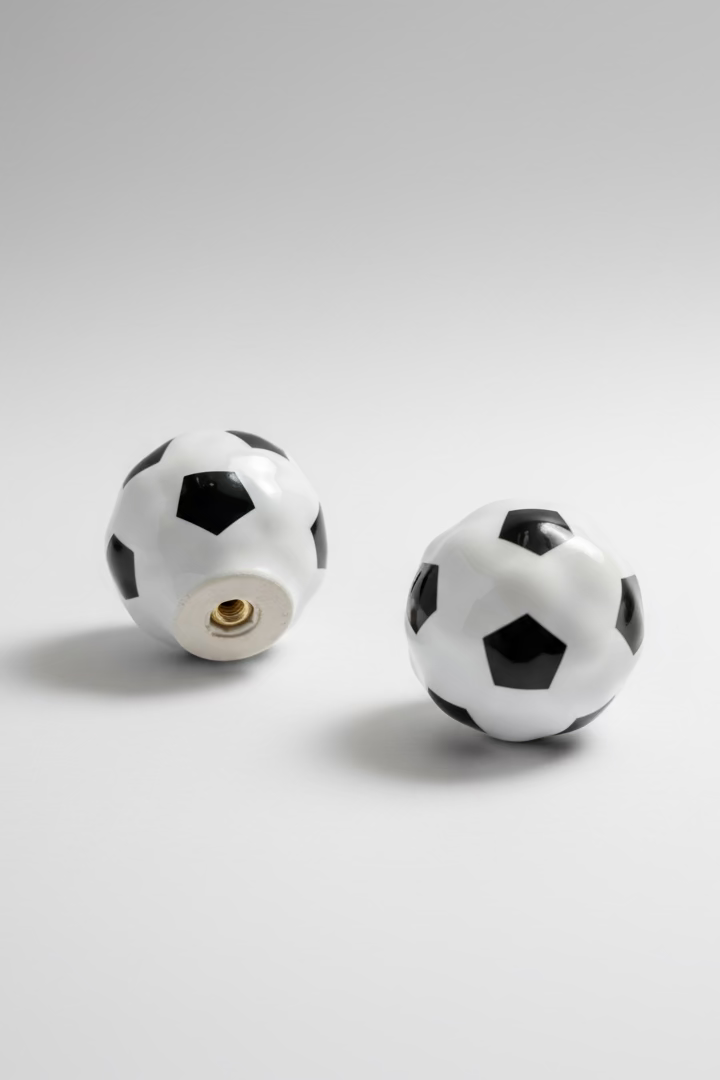 Fodbold møbelknopper