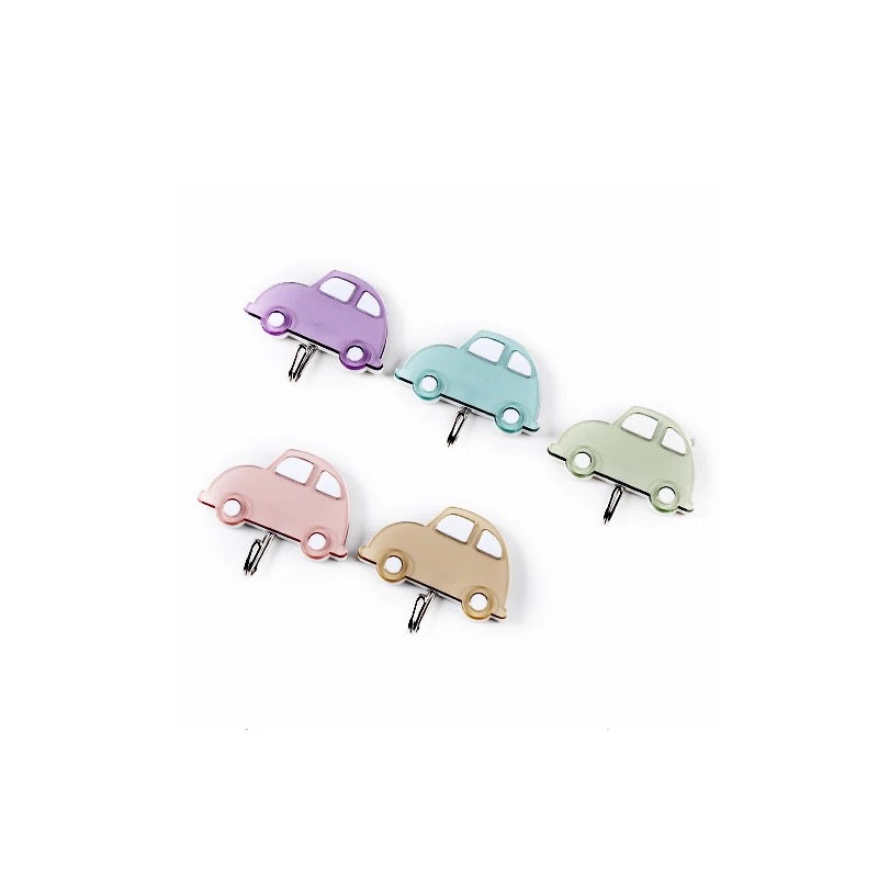 Bil knager til drengeværelset (selvklæbende)