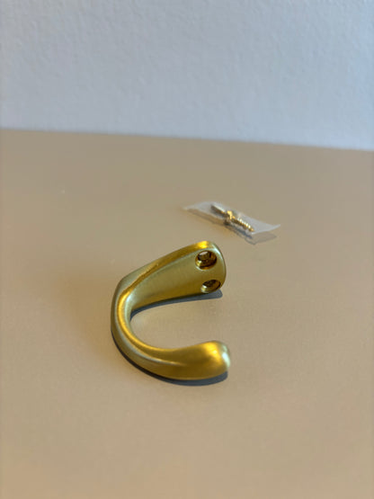 Massiv messing vægkrog