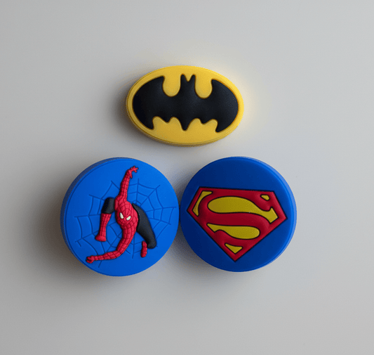 Batman, Spiderman, Superman - møbelknopper - Grebet