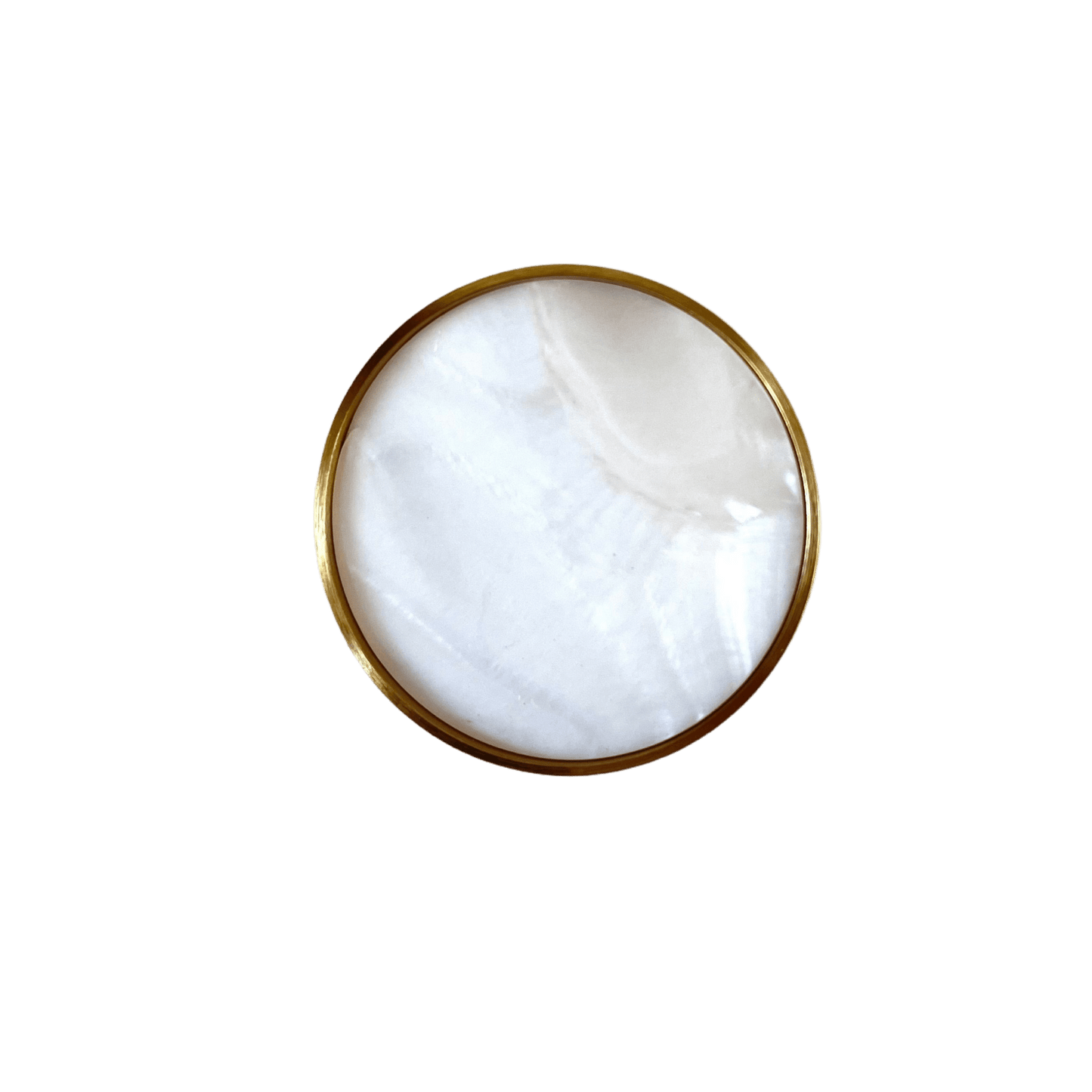 Børstet messing (Ø: 42 mm) - Grebet