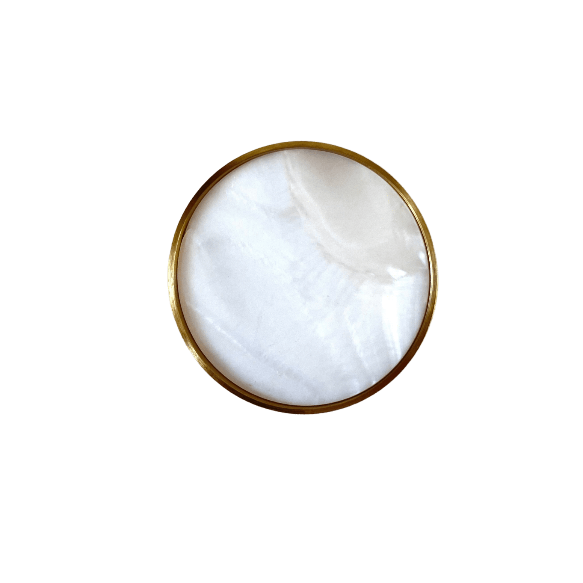 Børstet messing (Ø: 42 mm) - Grebet