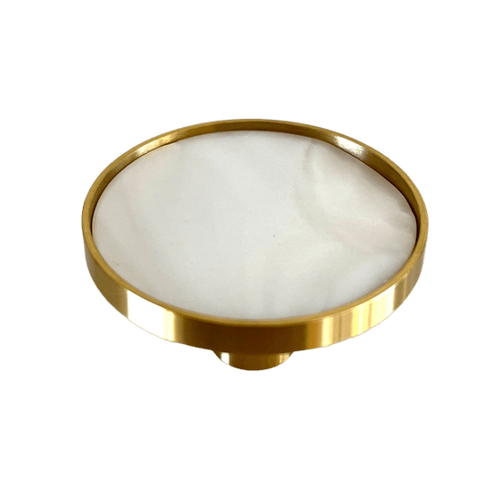 Børstet messing (Ø: 42 mm) - Grebet