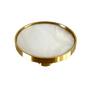 Børstet messing (Ø: 42 mm) - Grebet