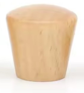 Møbelknopper i træ (bøg eller valnød)