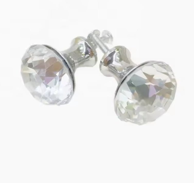 Diamantlook greb med krom base (Ø: 30 mm) - Grebet