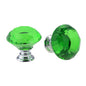 Glas diamant møbelknop (Ø: 30 mm) - Grebet