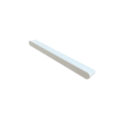Hvide metal greb (cc - mål: 128 mm) - Grebet