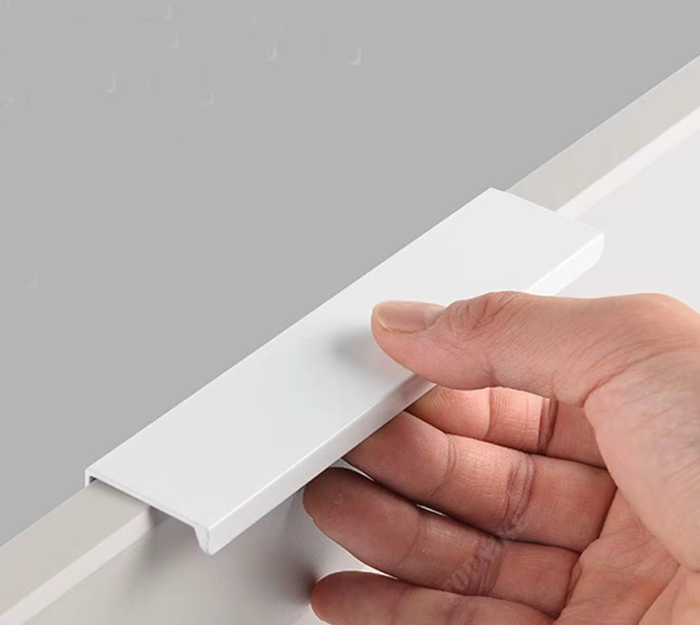 Hvide profilgreb, Edge White (CC: 96 mm) - Grebet