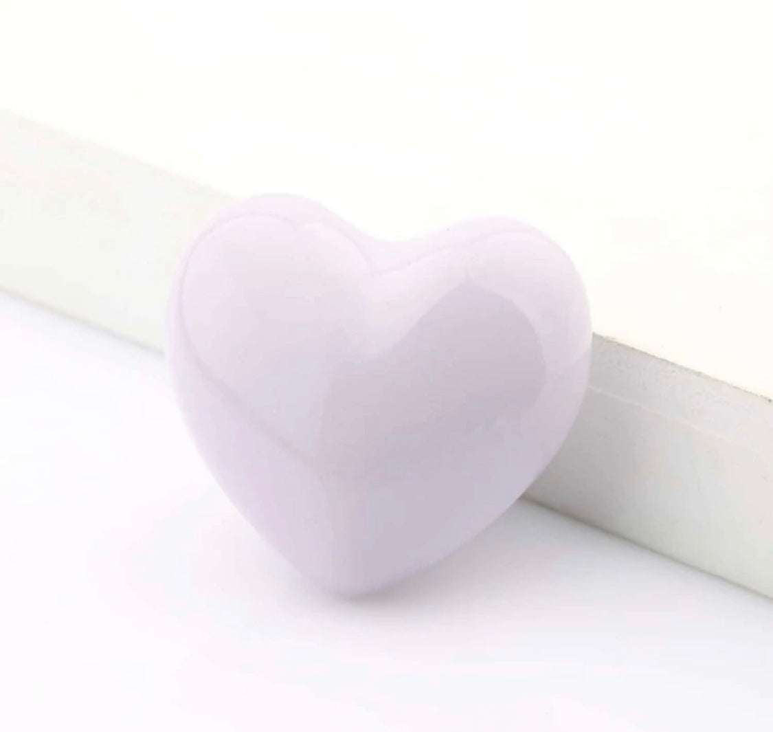 Keramik hjerter - møbelknopper
