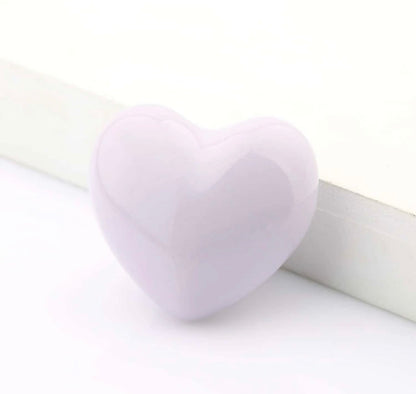 Keramik hjerter - møbelknopper