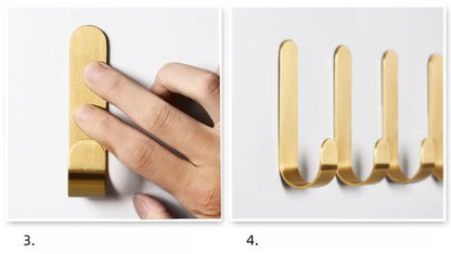 Messing knager (flere størrelser)