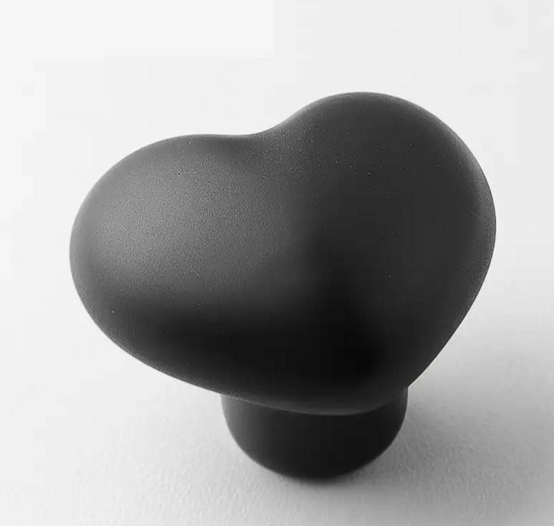 Keramik hjerter - møbelknopper