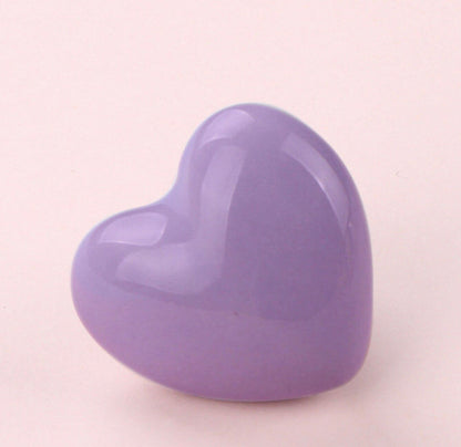 Keramik hjerter - møbelknopper
