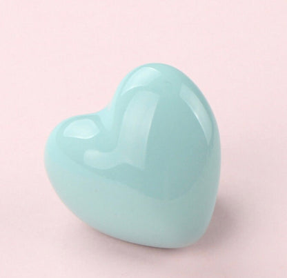Keramik hjerter - møbelknopper